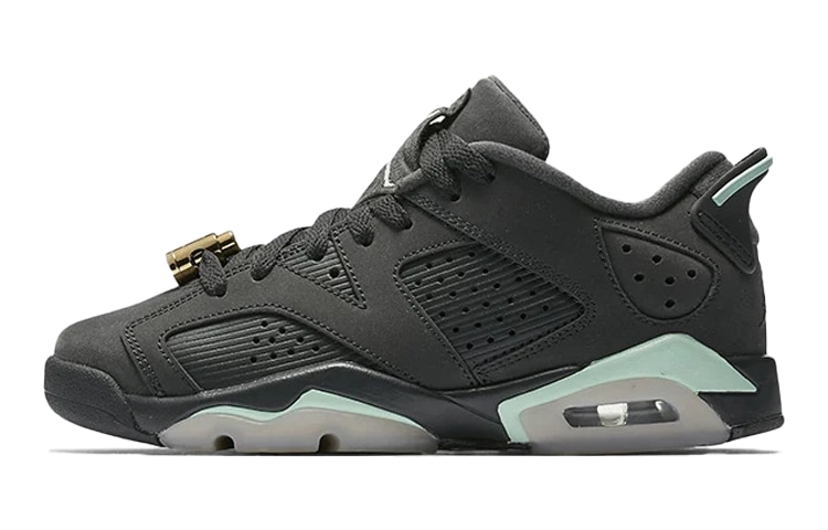 Jordan Air Jordan 6 Retro Low Anthracite Mint Foam GS — фото 7