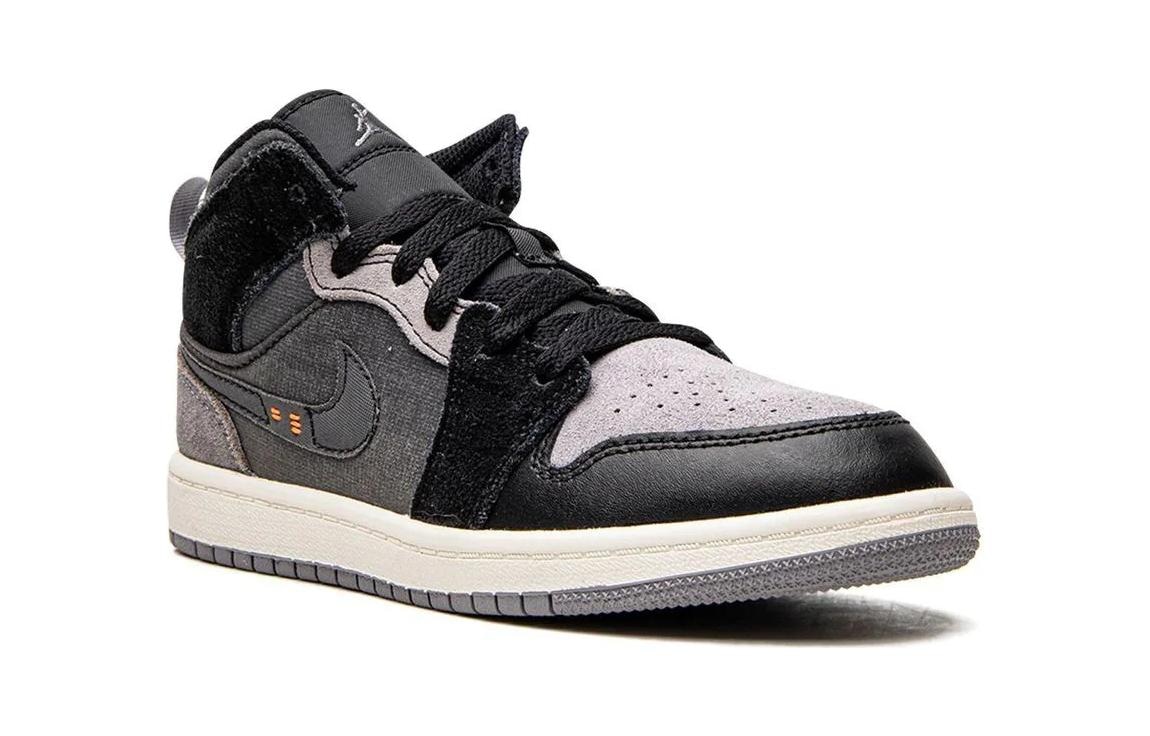 Jordan Air Jordan 1 Mid SE "Craft Inside Out Black" PS — фото 10
