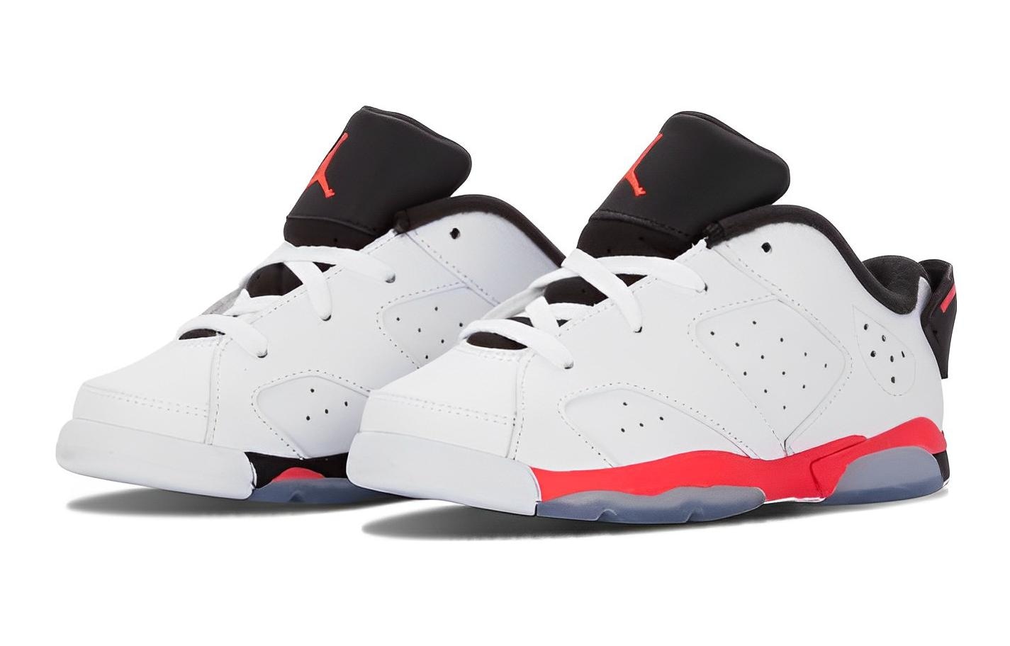 Jordan Air Jordan 6 Retro Low "Infrared White" TD — фото 7