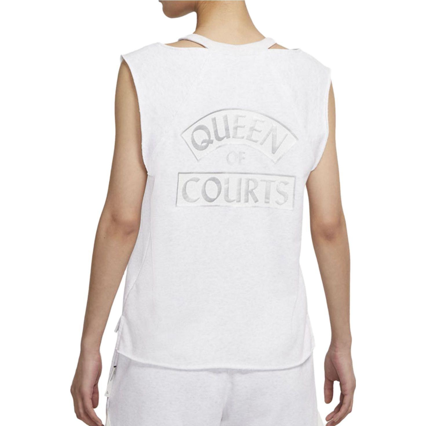 Nike Standard Issue Sleeveless Tee White — фото 2