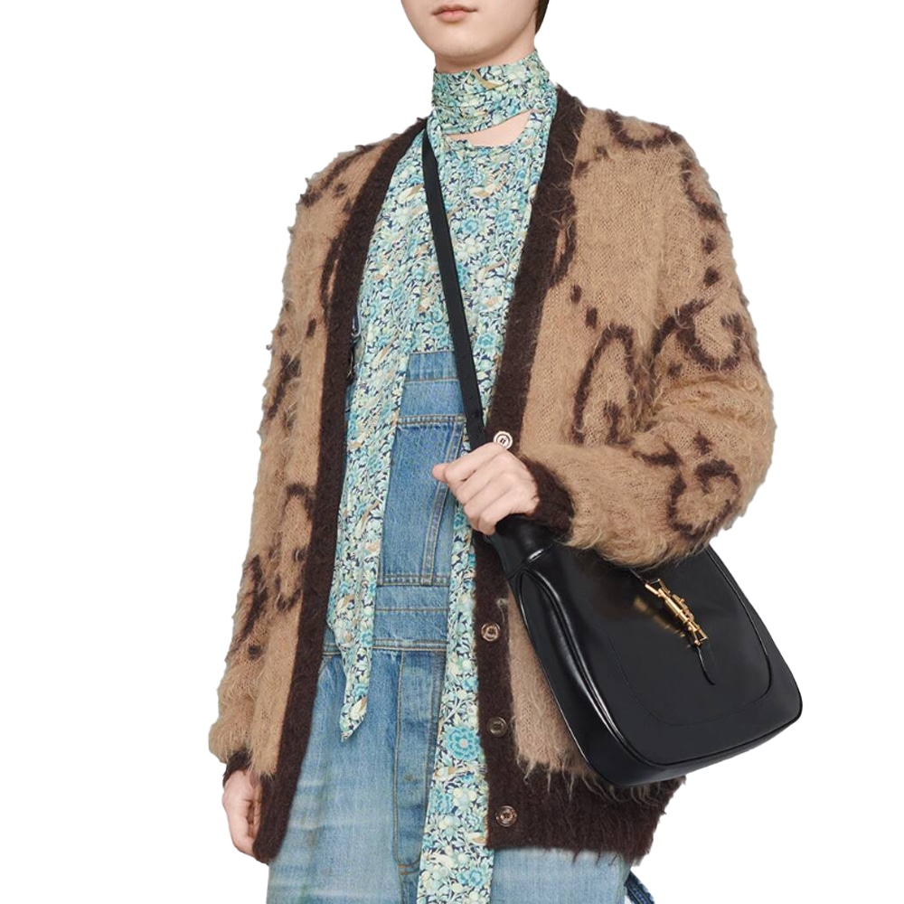 Gucci Logo Jacquard Cardigan — фото 10