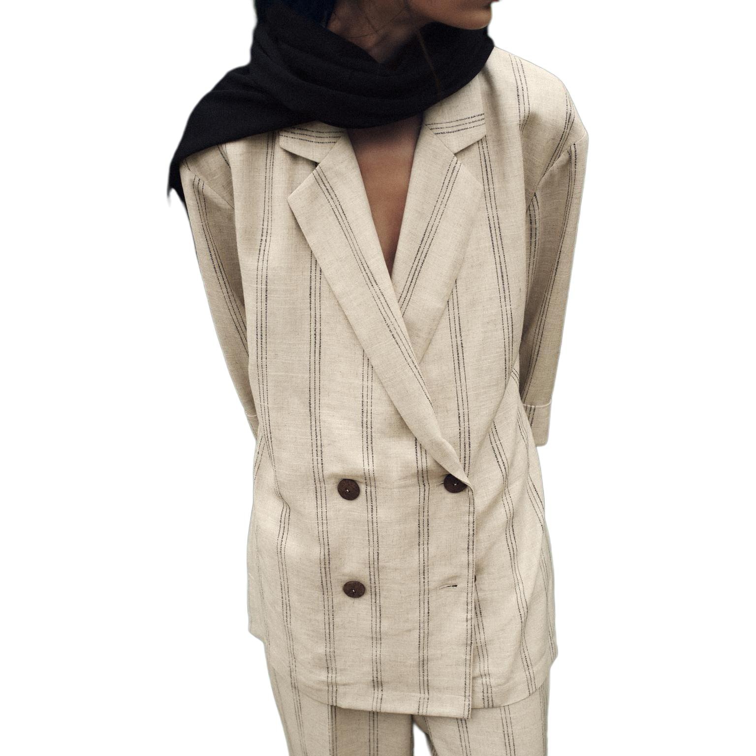 Zara Striped Blazer — фото 3