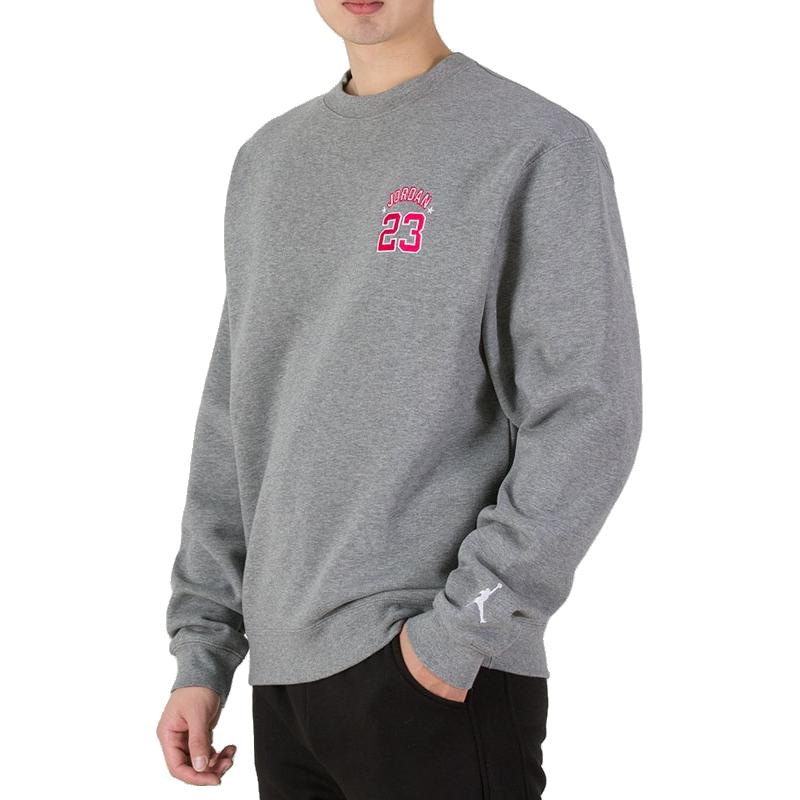 Jordan Crewneck Sweatshirt Grey — фото 2