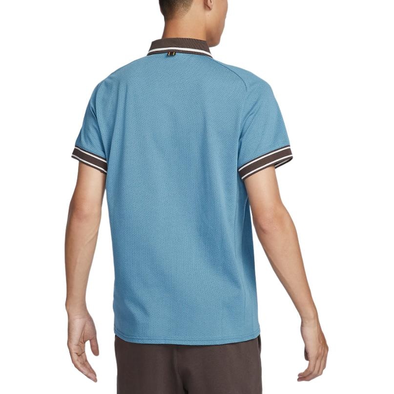 Nike Court Heritage Polo Blue — фото 1