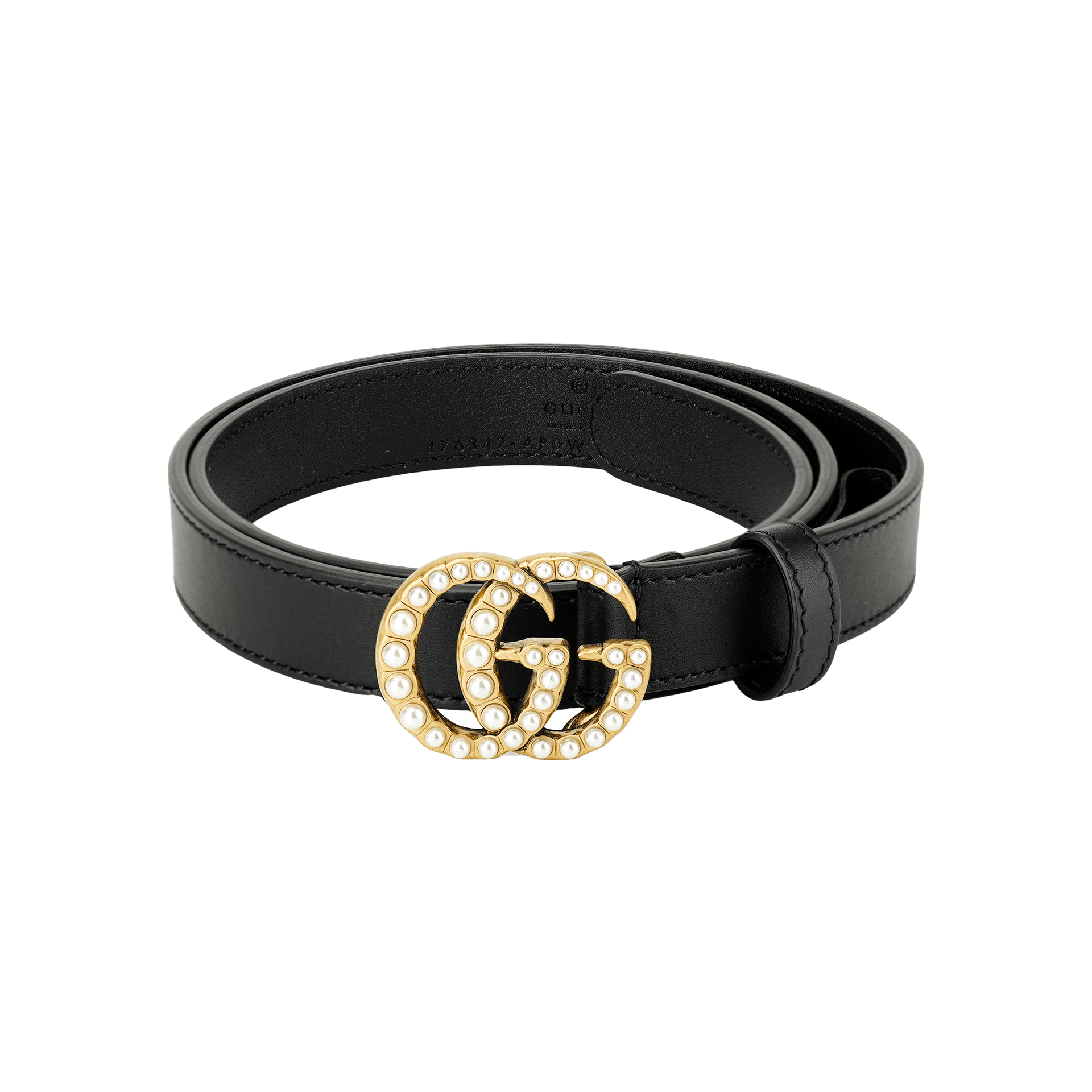 Gucci Double G Belt Black 2cm — фото 2