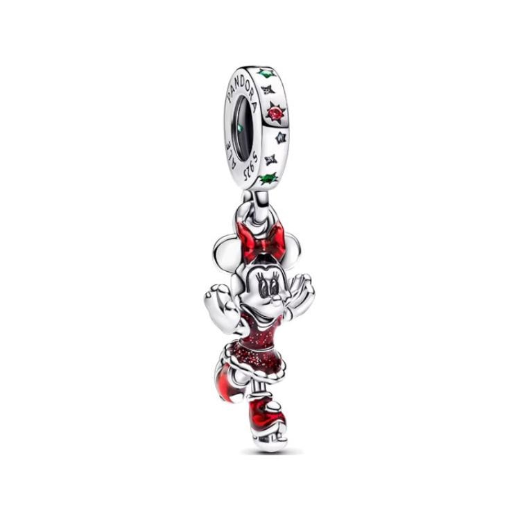Pandora Disney Minnie Ice Skating Pendant