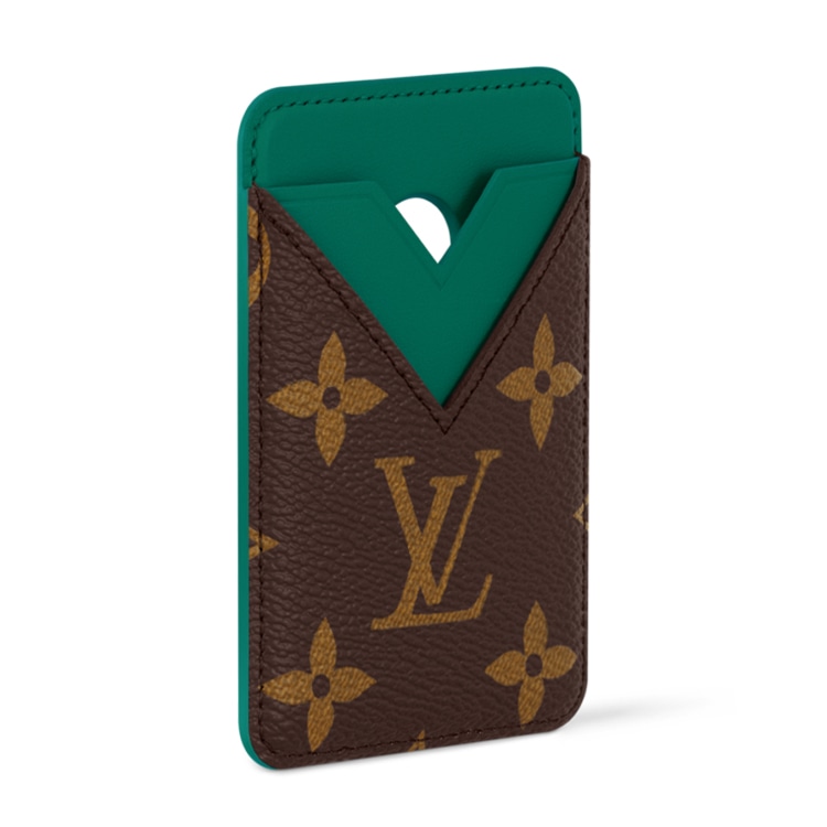 Louis Vuitton Card Holder Borneo Green — фото 1