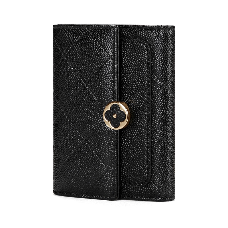 Golf Clover Commuter Wallet Ivory Black — фото 5