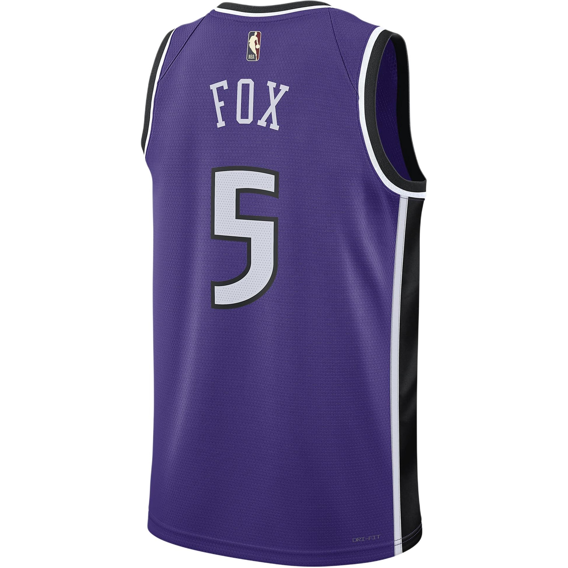 Nike x NBA Dri-Fit Sacramento Kings De'Aaron Fox Hardwood Classics — фото 1
