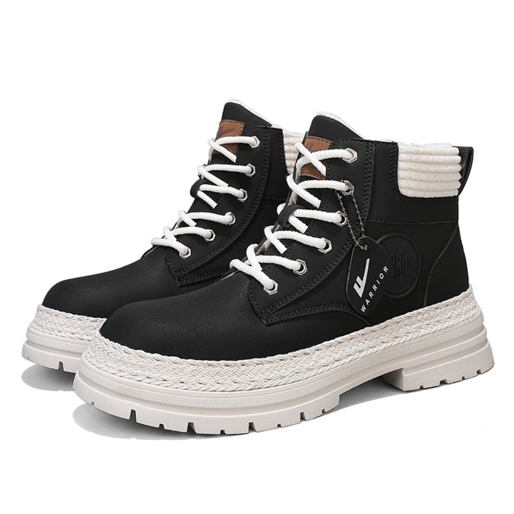 Warrior Snow Boots Black Beige — фото 2
