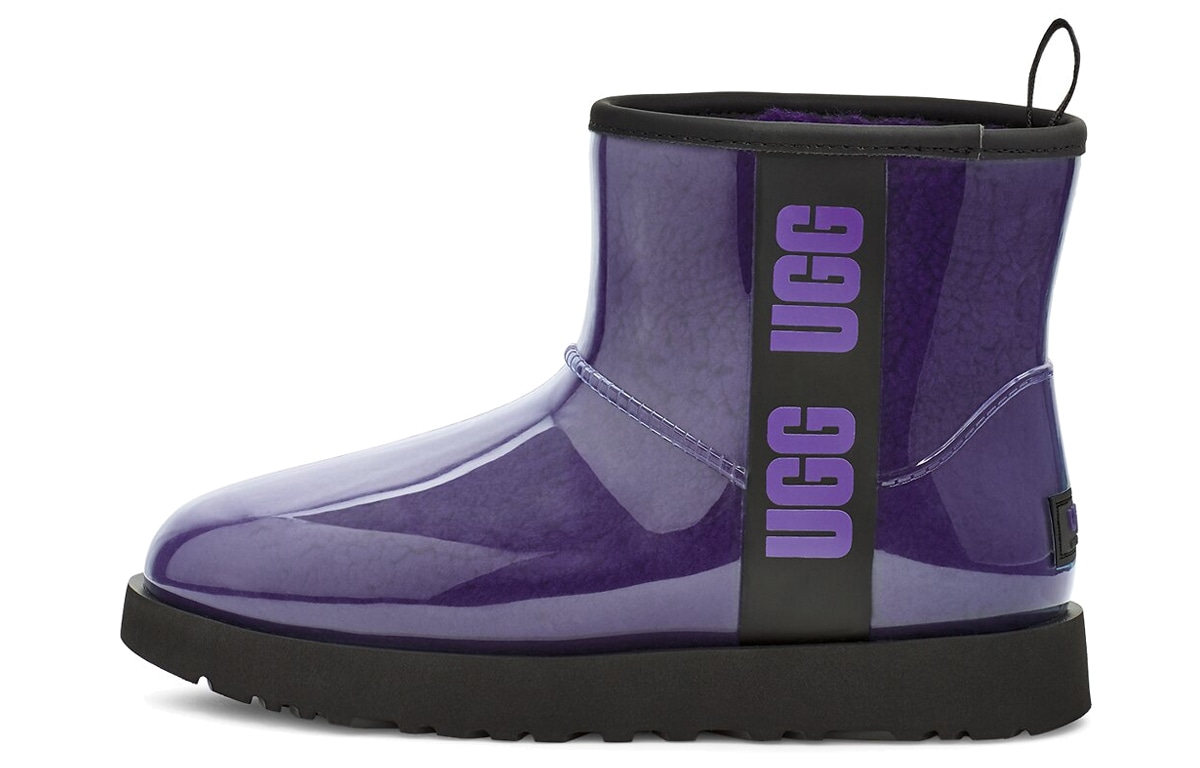 Ugg Classic Clear Mini Black Purple — фото 6