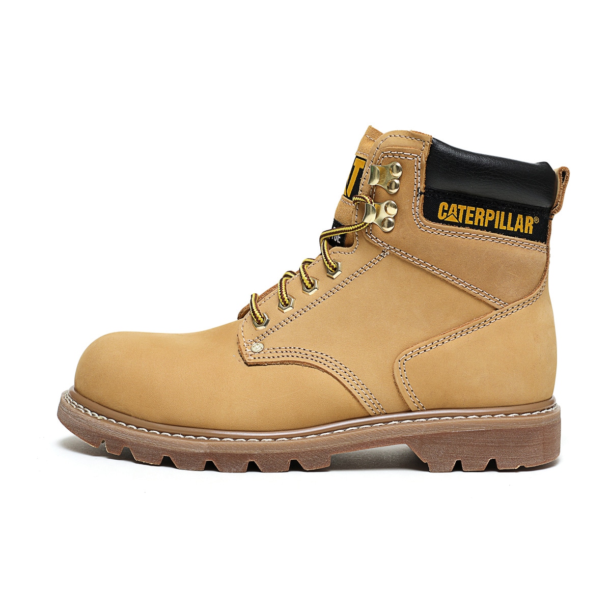 Cat Classic Retro Short Martin Boots Yellow — фото 6