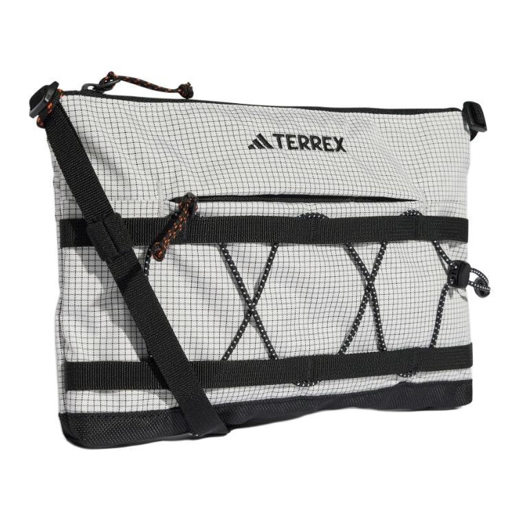 Adidas Crossbody Bag Grey Black — фото 1