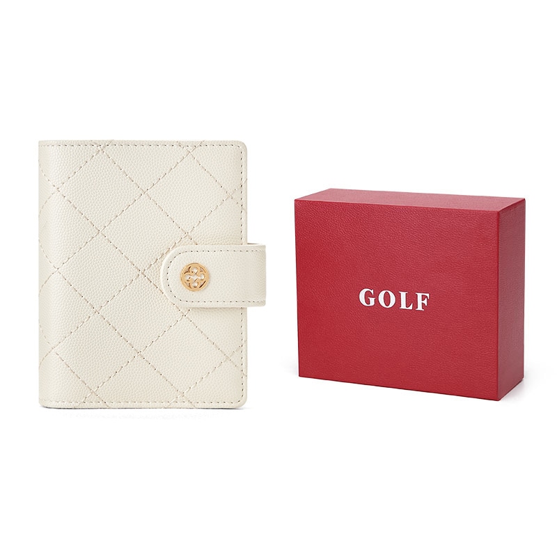 Golf Clover Commuter Wallet Ivory Black — фото 9