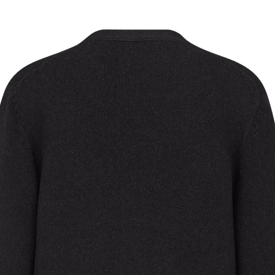 Dior FW22 Black Cashmere Cardigan — фото 5