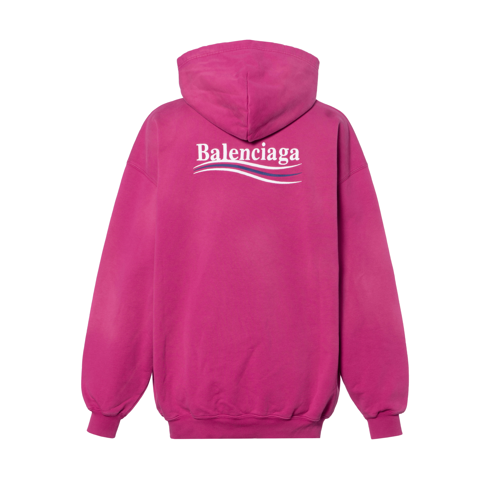 Balenciaga FW22 Logo Hoodie Pink — фото 1