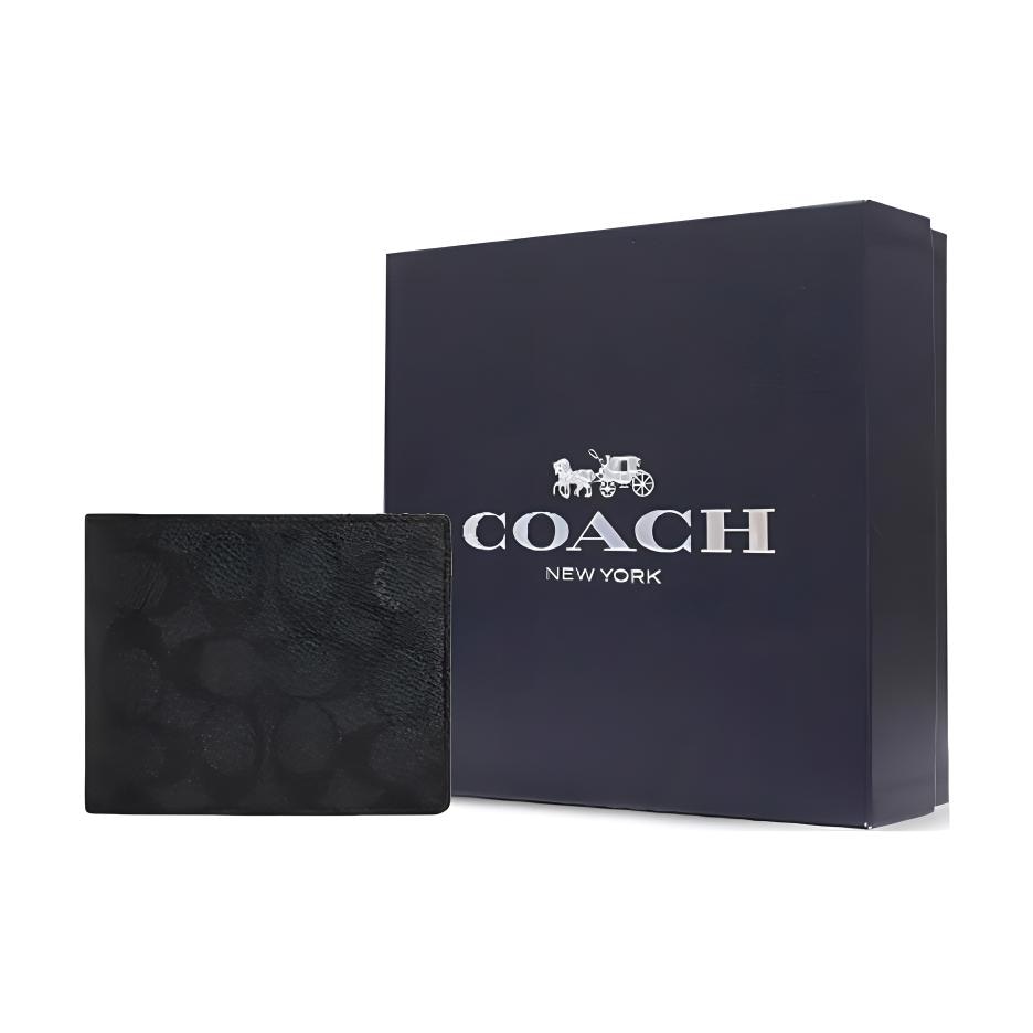 Coach Signature Canvas Wallet — фото 8