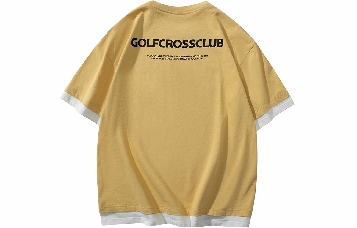 Golfcross GOLFCORSS Logo Print T-Shirt — фото 5