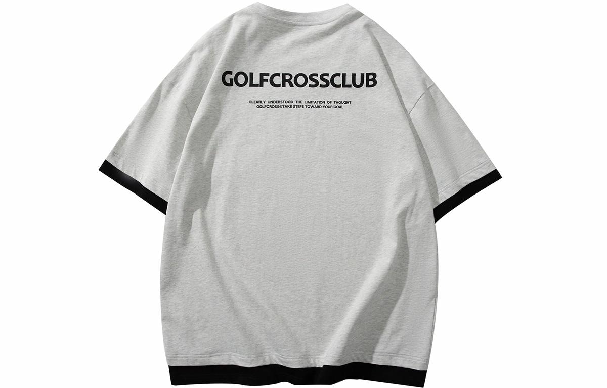 Golfcross GOLFCORSS Logo Print T-Shirt — фото 7