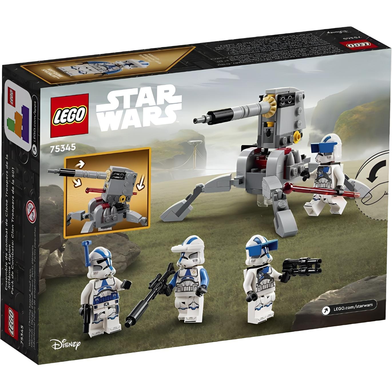 Lego 501st Legion Clone Troopers 75345