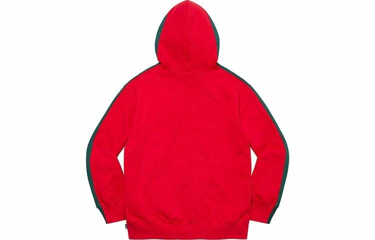 Supreme S Logo Split Hooded Sweatshirt — фото 6