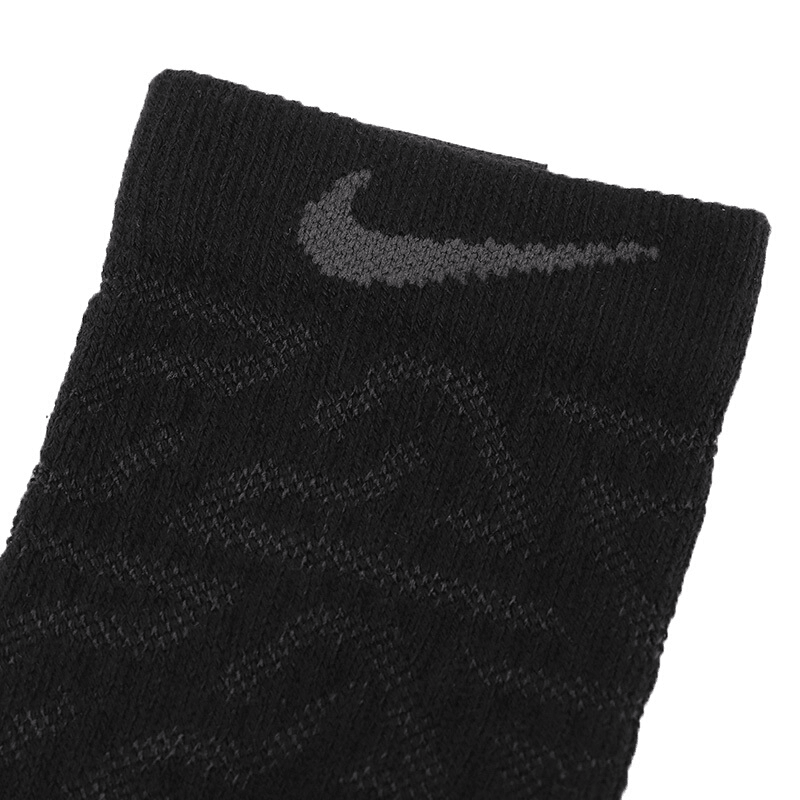 Nike Logo Knit Socks Black — фото 2