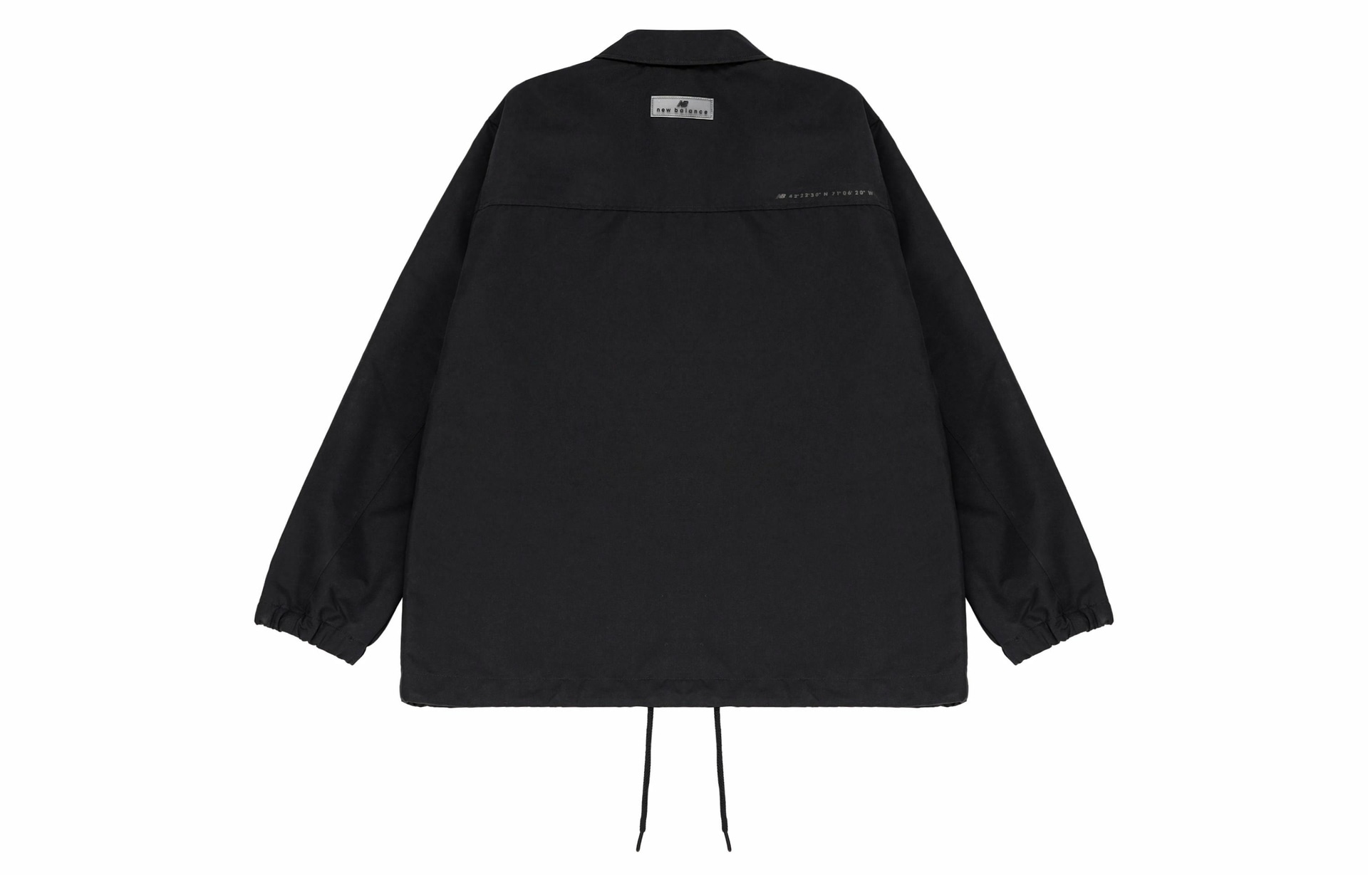 New Balance Coach Jacket Black — фото 1