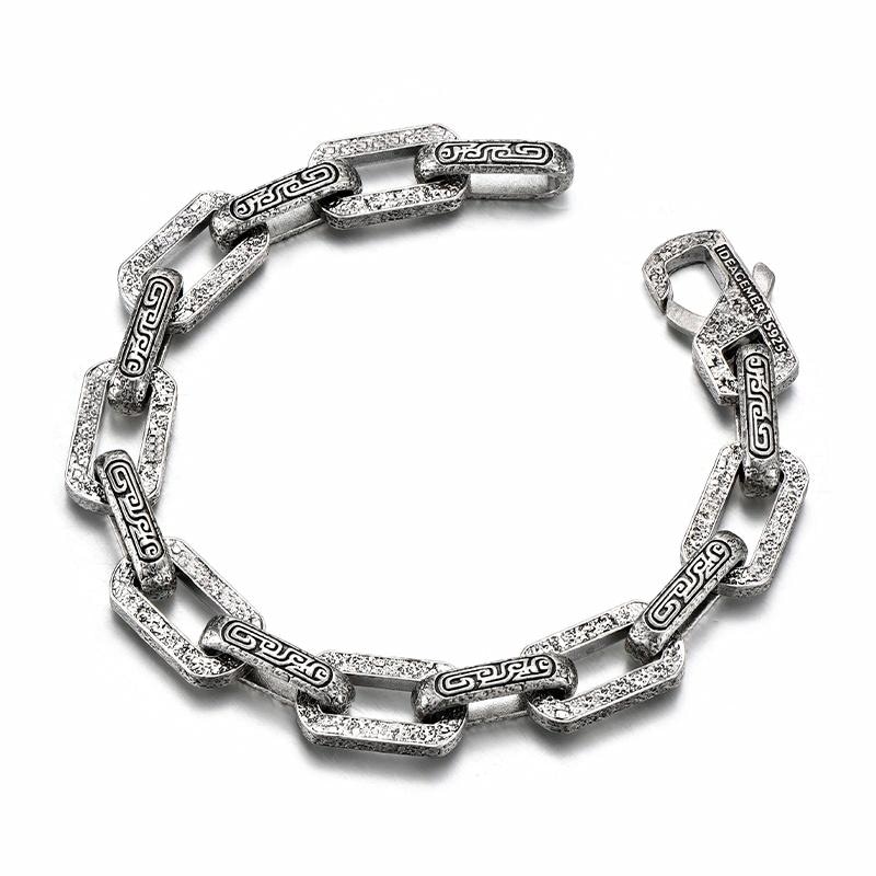 Ideagemer Vintage Silver Bracelet 925 — фото 5