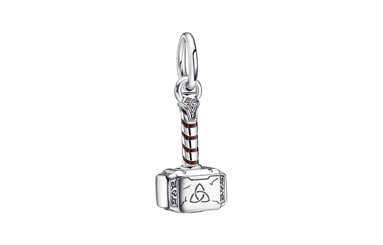 Pandora Avengers Thor's Hammer Pendant 925 Silver — фото 3