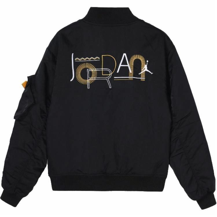 Jordan City Original Art Outdoor Zip Jacket Black — фото 6