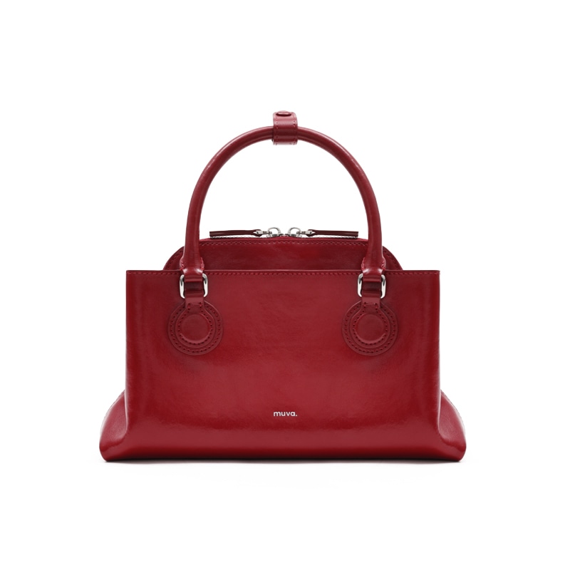 Сумки MUVA Handbag Moon Rock Silver/Party Red