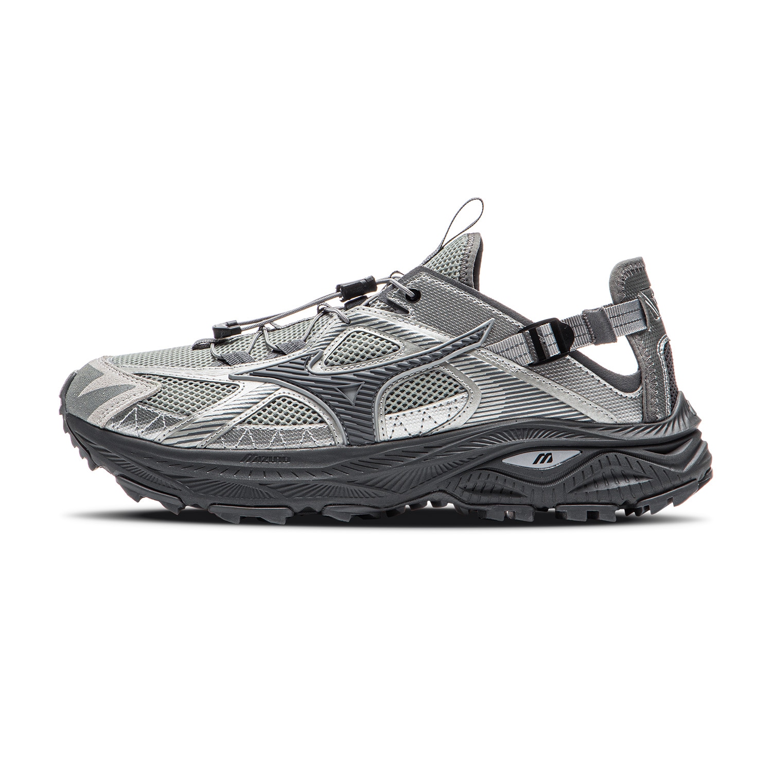 Mizuno Racer Trail SE Carbon Grey — фото 5
