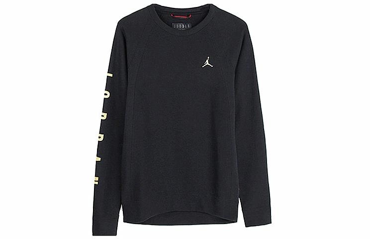 Худи Jordan Air Jordan Logo Crewneck Sweatshirt Black