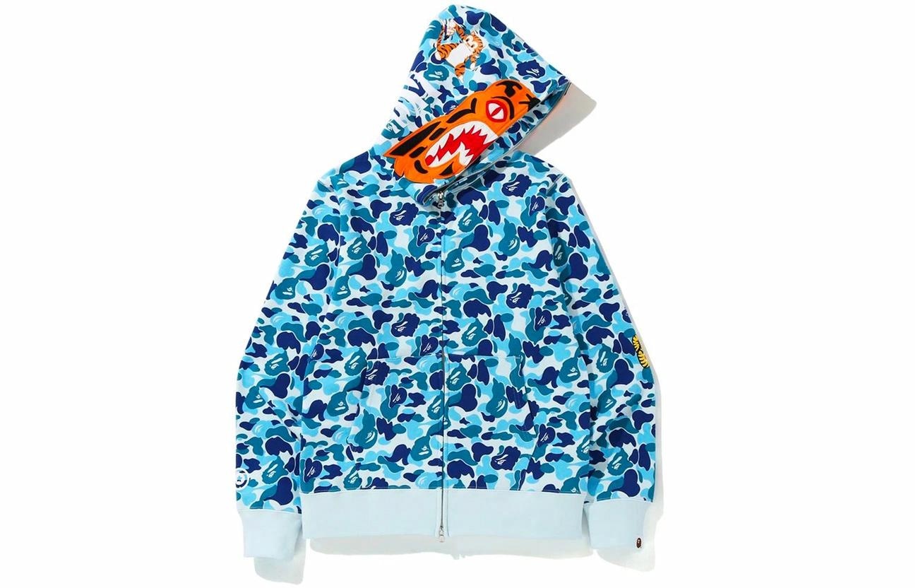 Худи A Bathing Ape BAPE ABC Tiger Shark Hoodie