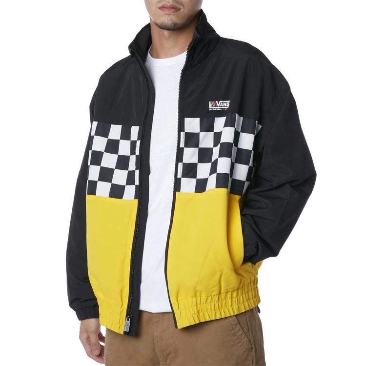 Vans Checkerboard Coach Jacket Lemon Yellow — фото 3