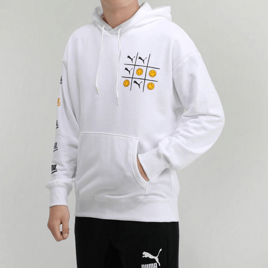 Puma Club Hoodie White — фото 3
