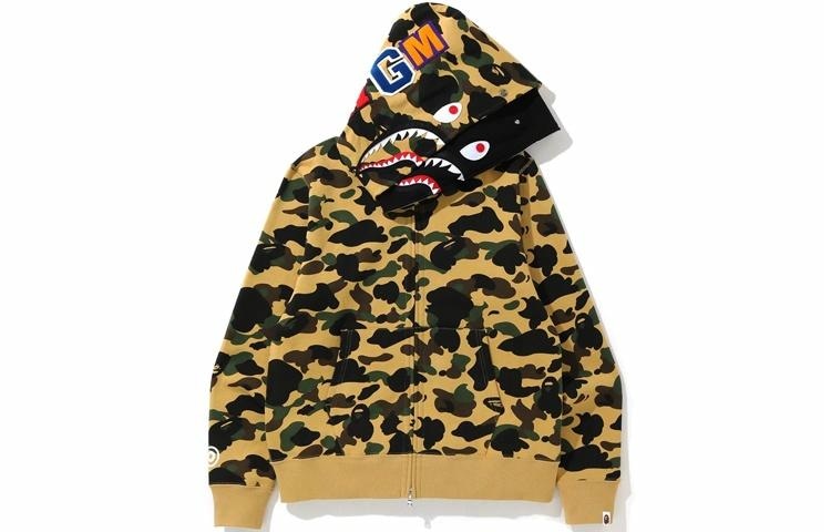 Худи A BATHING APE 1st Camo Shark Hoodie