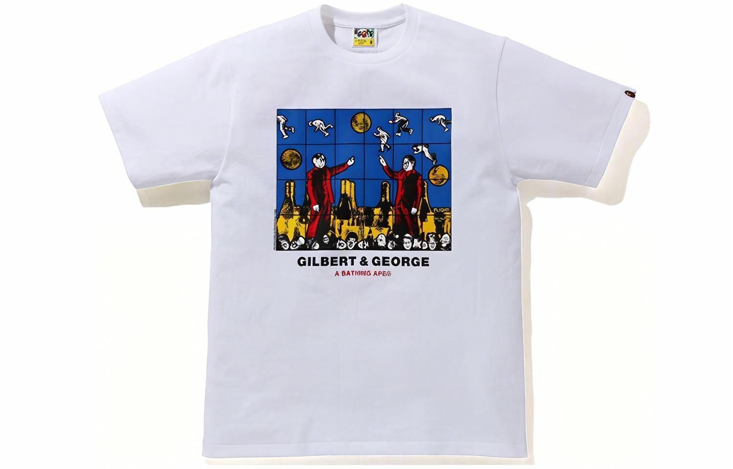 A BATHING APE BAPE x Gilbert & George T-Shirt — фото 2