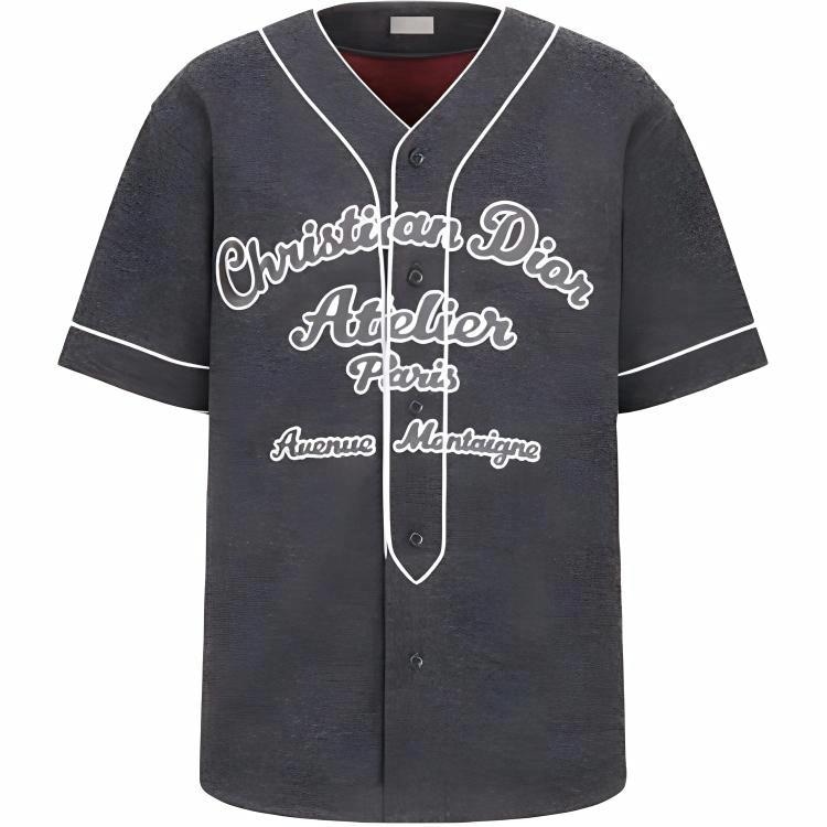 DIOR SS22 Embroidered Logo T-shirt