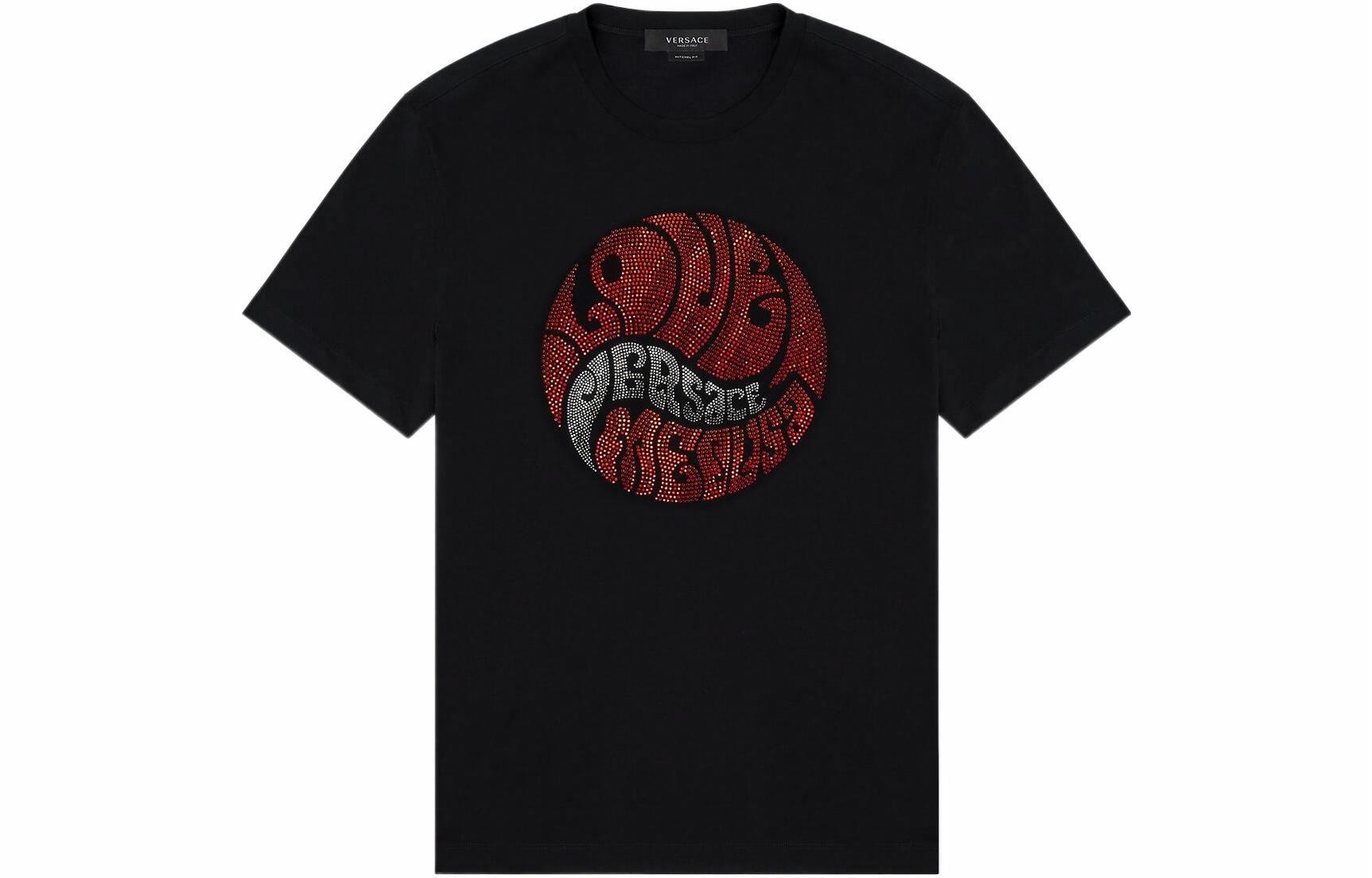 VERSACE/范思哲 Versace SS22 Black Tee