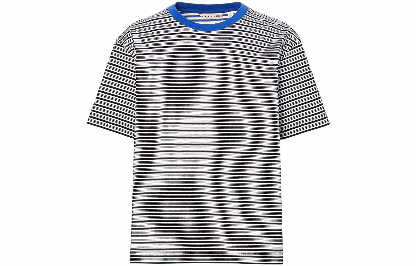 UNIQLO/优衣库 UNIQLO x MARNI Striped Crewneck Tee
