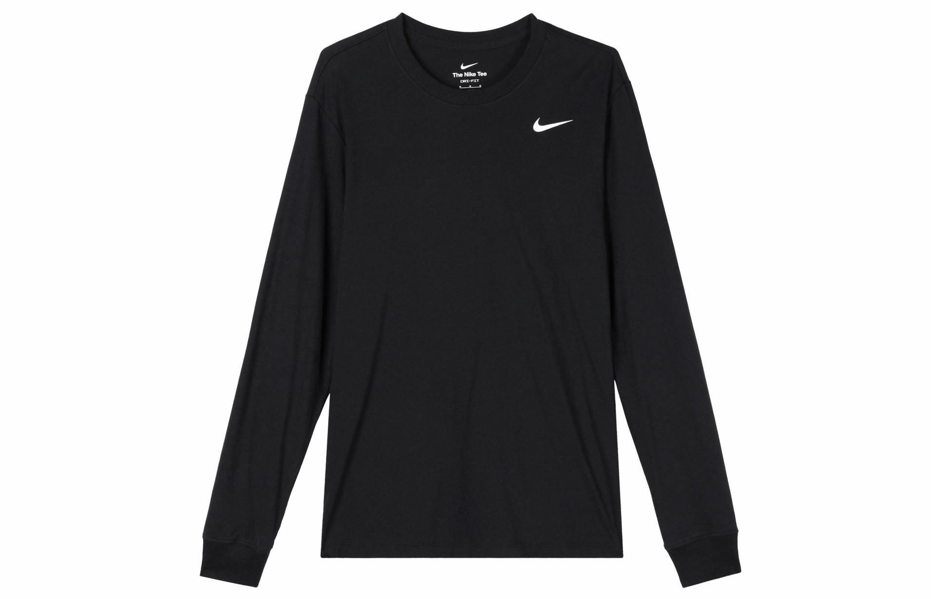 Футболка Nike Dri-FIT Long Sleeve Tee Black