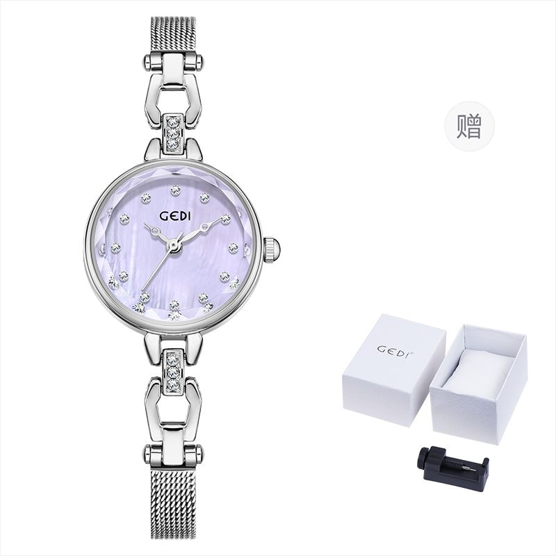 Gedi Milanese Diamond Quartz Watch — фото 8