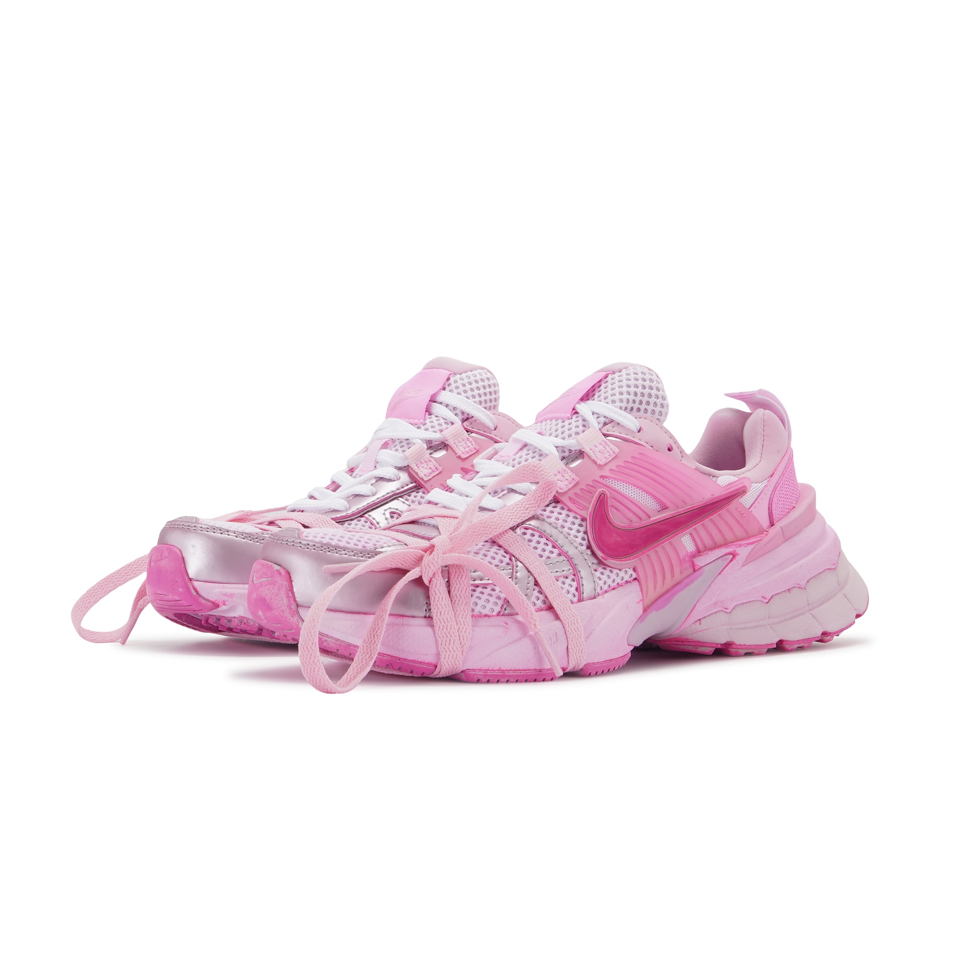 Nike V2K Run Pink — фото 9