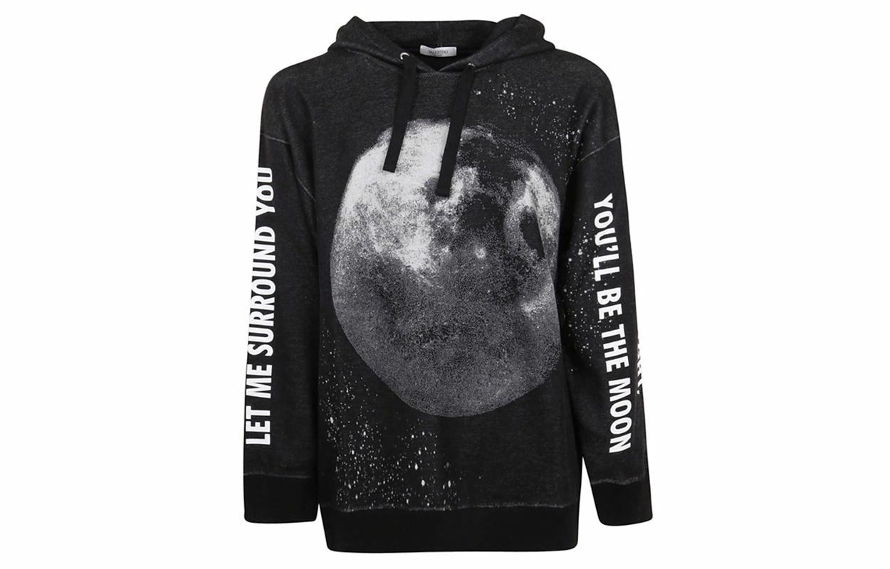 Худи Valentino Logo Print Pullover