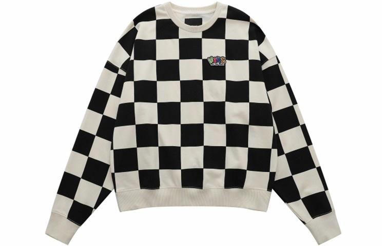 Худи Vans Checkerboard Crewneck Sweatshirt Black