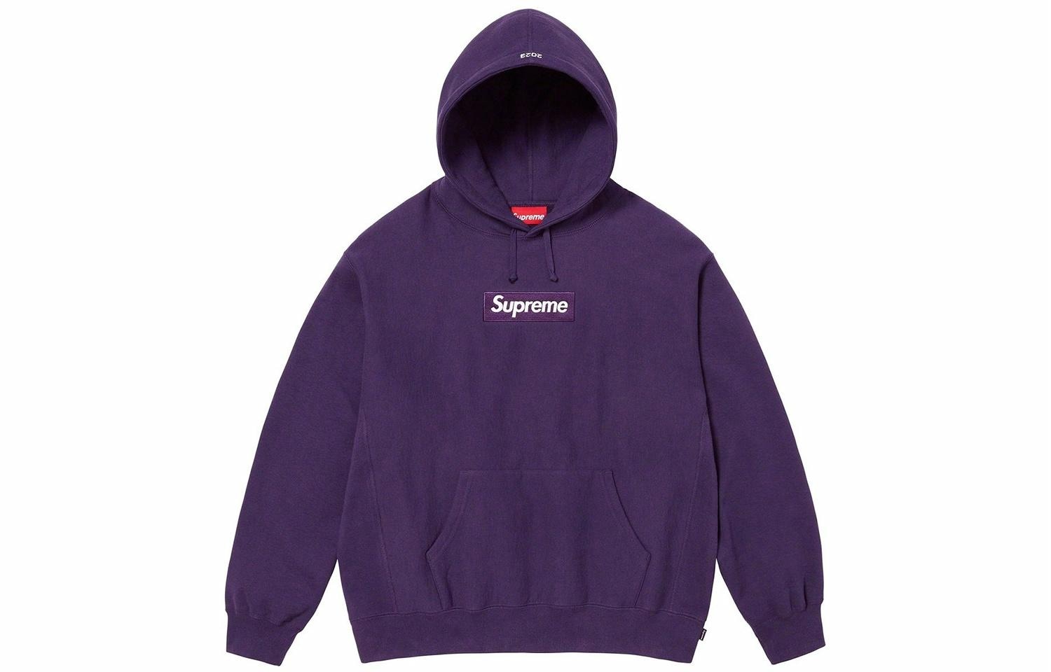 Supreme Box Logo Hooded Sweatshirt — фото 7