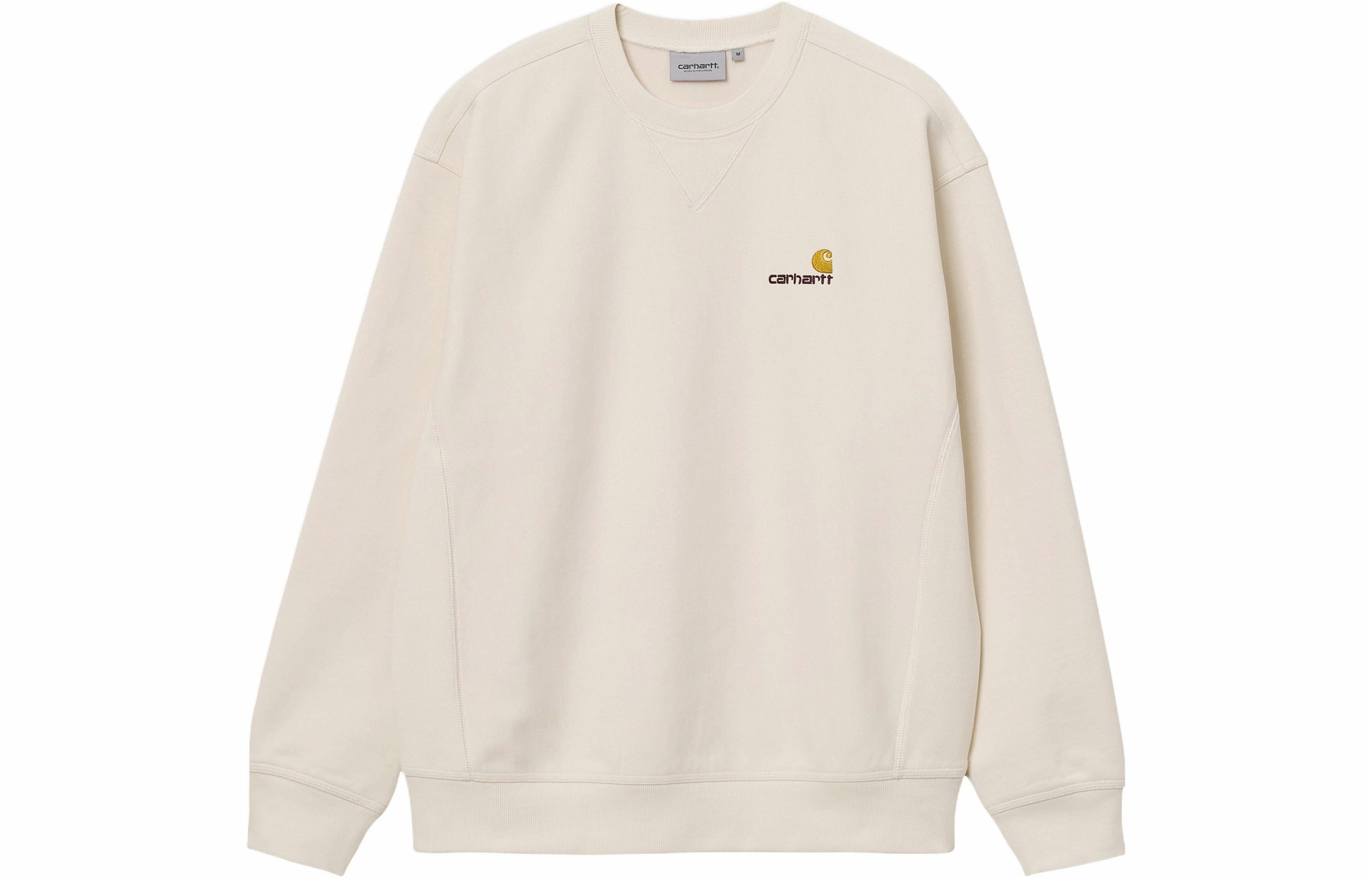 Худи Carhartt WIP Logo Crewneck Beige