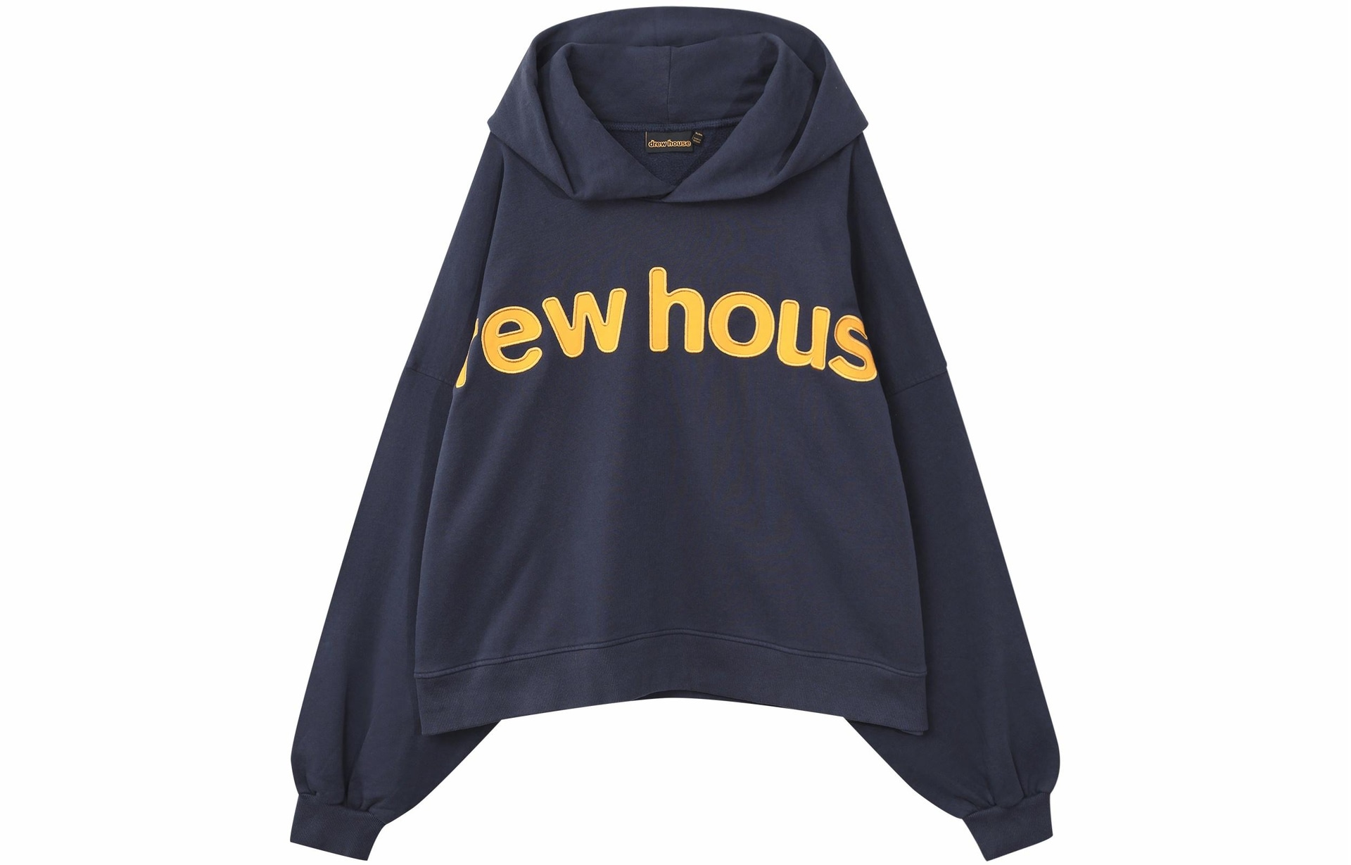 Худи Drew House FW22 Box Hoodie Navy Logo