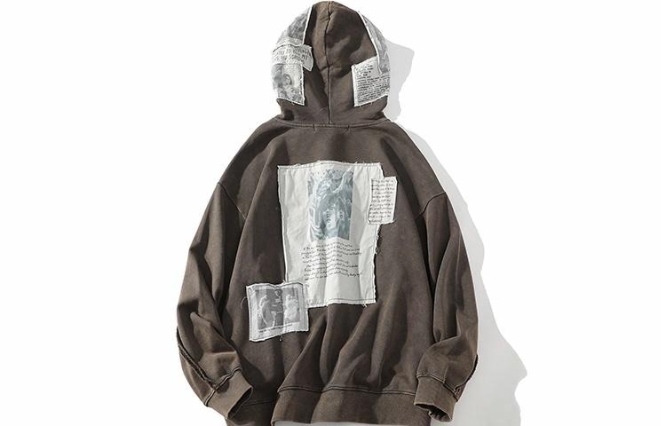 Худи A SQUARE ROOT/A 的平方根 A SQUARE ROOT Hoodie Deep Brown
